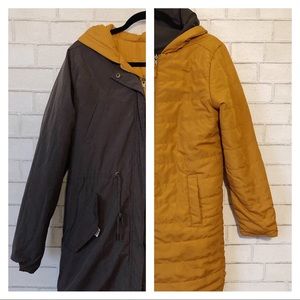 🌻Aeropostale Long Winter Reversible Jacket